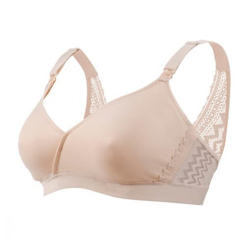 Soutien gorge grossesse et allaitement - Serena Blush - Cache Cœur