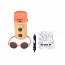 Lunettes de soleil bébé 0-1 an - Diabola Pamplemousse -  KI ET LA