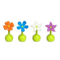 Bouchon fleur pour recueil Lait Haakaa Silicone - Couleur au choix