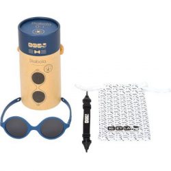 Lunettes de soleil bébé 0-1 an- Diabola Bleu denim -  KI ET LA