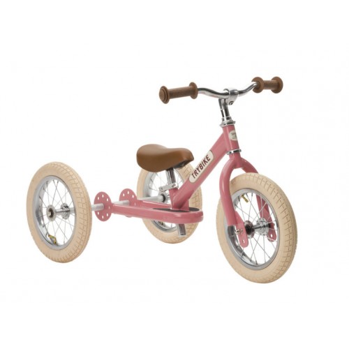 Draisienne vintage évolutive - Rose - Trybike