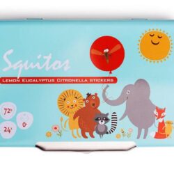 Autocollants Naturels Anti-Moustiques- Boîte de 24 - Squitos