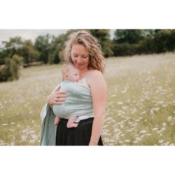 Sling - Ginkgo vert  - coton bio - Neobulle