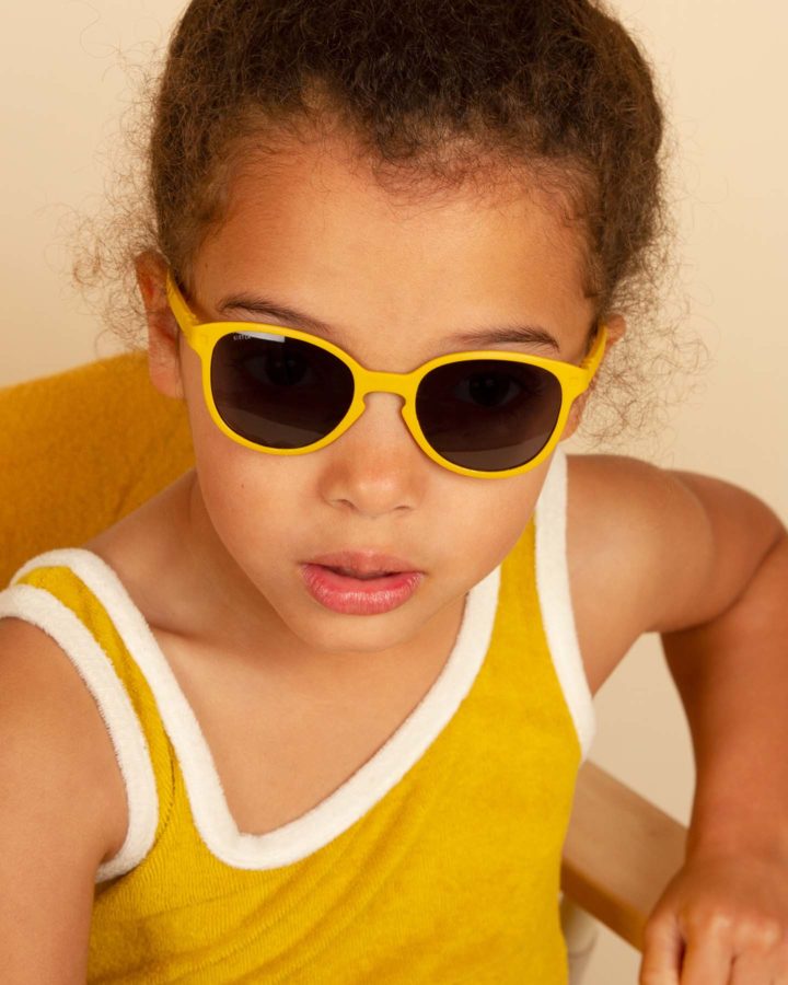 Lunettes de soleil bébé 1-2 ans - Wazz Moutarde - KI ET LA – Image 6