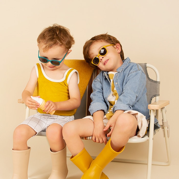 Lunettes de soleil bébé 1-2 ans - Wazz Moutarde - KI ET LA – Image 5