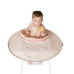 Kit bavoir + plateau – Sand – Tidy Tot