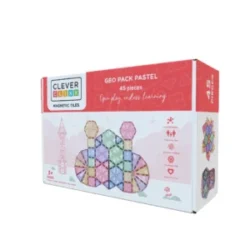 Geo pack pastel - 45 pièces - Cleverclixx
