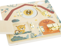 Planche de motricité serrures et verrou - Safari - Small foot - 12460