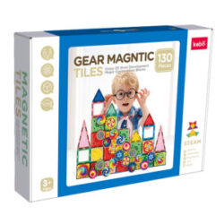 Tuiles magnétiques - Engrenages 130 pièces