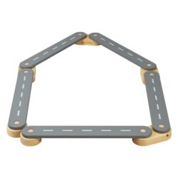 Parcours sensoriel – bois gris – 5 éléments – Meow Baby