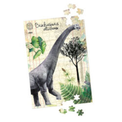 Coffret de 3 puzzles dinosaures avec posters – Muséum national d’Histoire naturelle – Vilac 9626