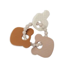 Porte-clés de dentition en caoutchouc – Teddy bear – Jollein