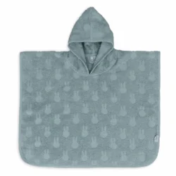 Poncho de bain en éponge jacquard – Miffy sea green – Jollein