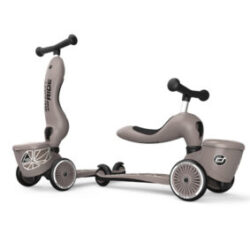 Trottinette 2 en 1 – Beige – 12 mois / 5 ans environ – Scoot and ride