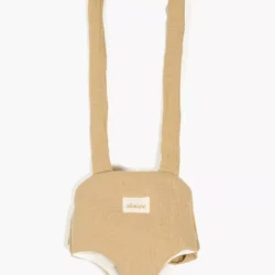 Porte poupée en gaze de coton latte – Minikane