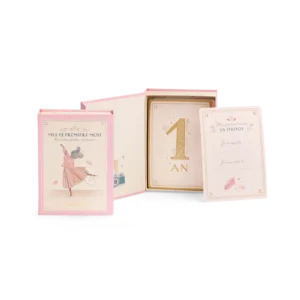 Cartes mes 12 premiers mois – La petite école de danse – Moulin Roty 667601