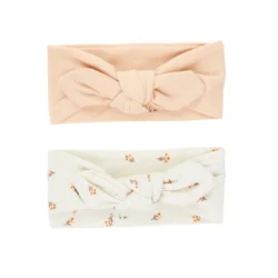 Lot de 2 bandeaux 6-12 mois – Flower buds – Mrs Ertha