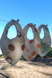 Bavoir bandana - Motifs au choix - HappyDou