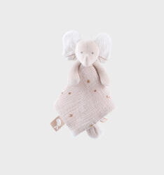 Doudou éléphant Bali – Noisette – noukie’s
