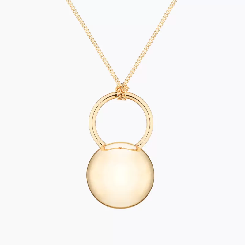 Bola de grossesse sur chaîne – Infini Or Jaune – Ilado