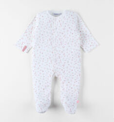 Pyjama bébé - pointelle imprimé -  Pinky mousse - noukie's