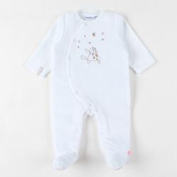 Pyjama bébé, Velours côtelé – Newborn – Noukie’s