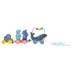 Train d’activités à tirer – Les aventures de Paulie- Moulin Roty 676369