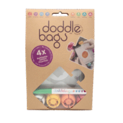 Lot de 4 gourdes réutilisables 200ml – Doddle bags
