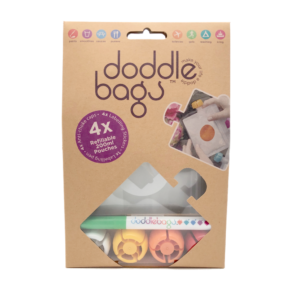 Lot de 4 gourdes réutilisables 200ml – Doddle bags