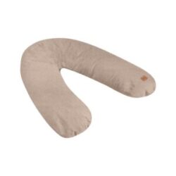 Coussin de grossesse et d'allaitement big flopsy - Argile Chiné – BEABA