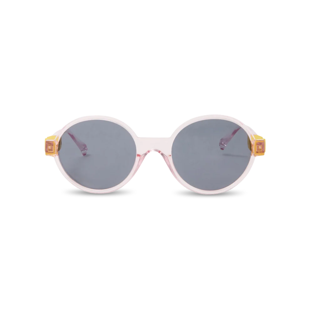 Lunettes de soleil bébé 4-7 ans – Pop Rose / Jaune – KI ET LA