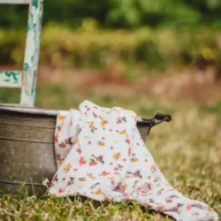 Lange 60x60cm « Les oiseaux et les Goyaviers » – Pop et ses frères