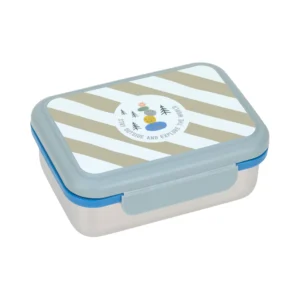 Boîte à goûter inox – Sunny Explorer – Vert – Lässig