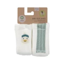 Lot de 2 chaussettes antidérapantes – Coton BIO – Canard – Lässig