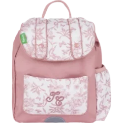 Sac à dos Toile de Jouy – Rose – Maternelle -Tartine et Chocolat – Tann’s
