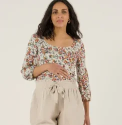 Top de grossesse et d’allaitement Liberty – Cache Coeur