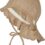 Casquette avec Protection de la Nuque UV coton bio – Taupe – Sterntaler