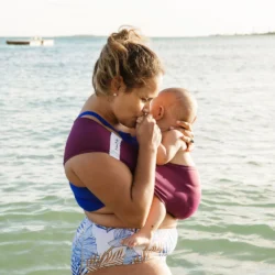 Aquabulle, porte-bébé d’appoint aquatique – Noir – Néobulle